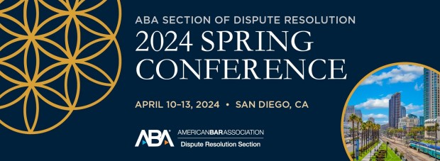 Banner for ABA 2024 Spring Conference